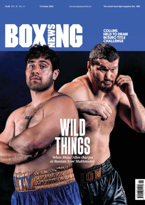 Cover of Boxing News