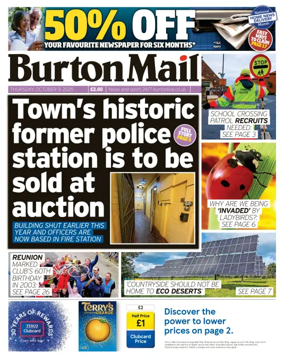 Cover of Burton Mail