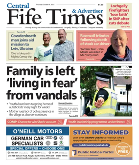 Cover of Central Fife Times