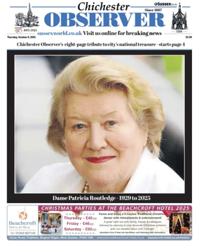 Cover of Chichester Observer