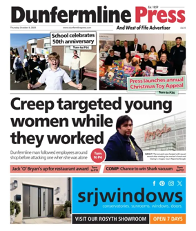 Cover of Dunfermline Press