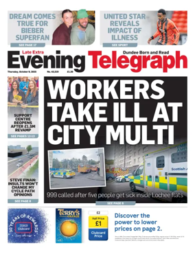 Cover of Evening Telegraph (First Edition)