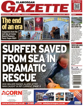 Cover of Glamorgan Gazette