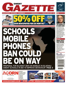 Cover of Gwent Gazette