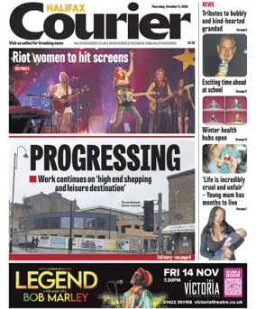 Cover of Halifax Courier