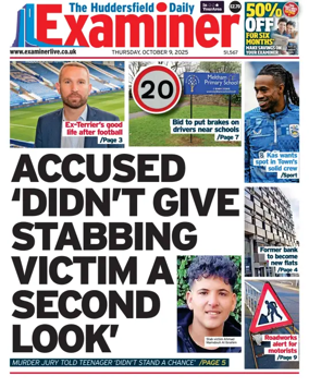 Cover of Huddersfield Daily Examiner