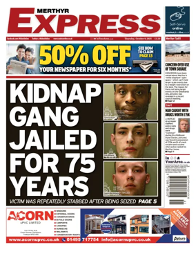 Cover of Merthyr Express