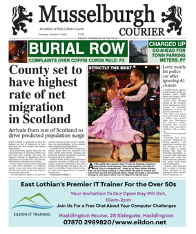 Cover of Musselburgh Courier
