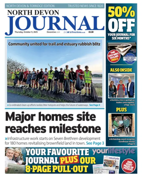Cover of North Devon Journal