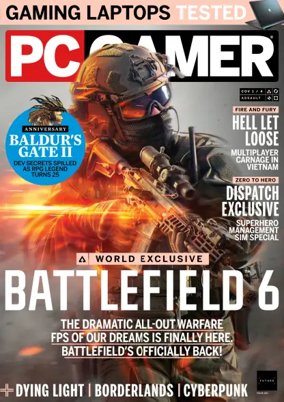 Cover of PC GAMER (UK)