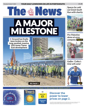 Cover of Portsmouth News