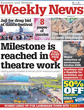 Cover of Runcorn & Widnes Weekly News