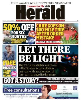 Cover of Tamworth Herald