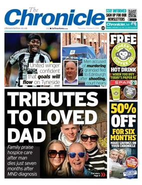 Cover of The Chronicle (South Tyneside and Durham)