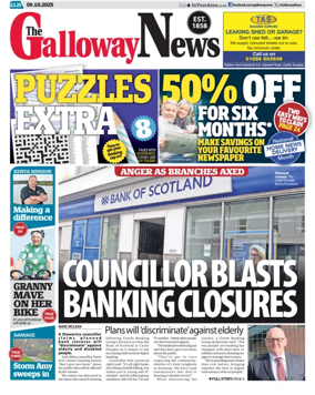 Cover of The Galloway News