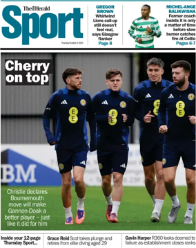 Cover of Herald Sport