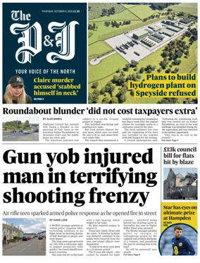 Cover of The Press and Journal (Highlands & Islands)