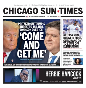 Cover of Chicago Sun-Times