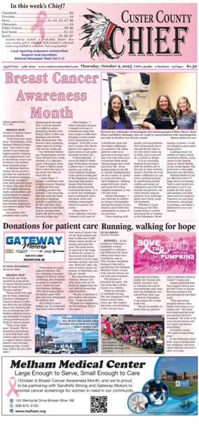 Cover of Custer County Chief