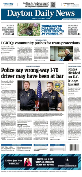 Cover of Dayton Daily News
