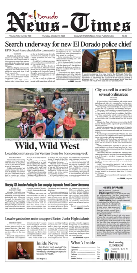 Cover of El Dorado News-Times