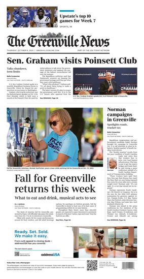 Cover of The Greenville News
