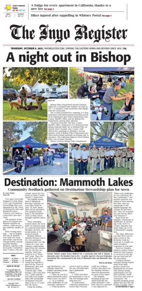 Cover of Inyo Register