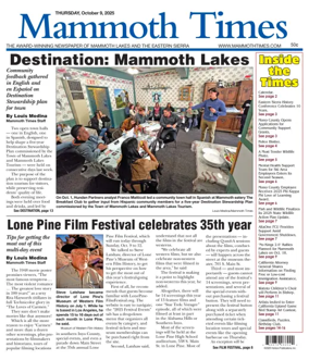 Cover of Mammoth Times