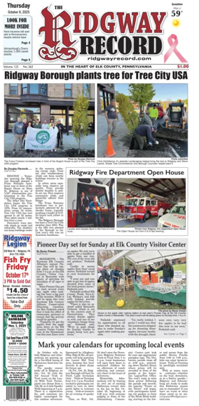 Cover of Ridgway Record