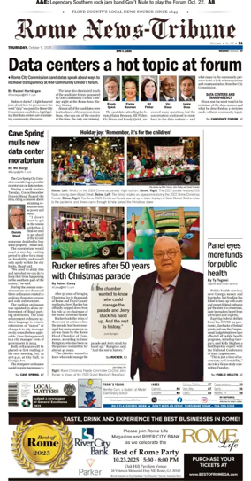 Cover of Rome News-Tribune