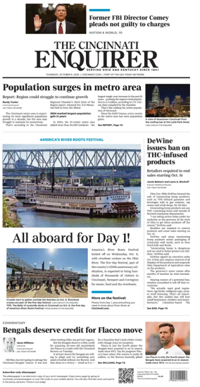 Cover of The Cincinnati Enquirer