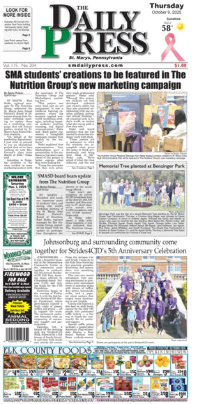 Cover of The Daily Press