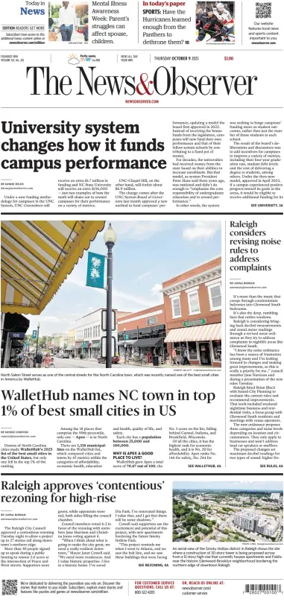 Cover of The News & Observer