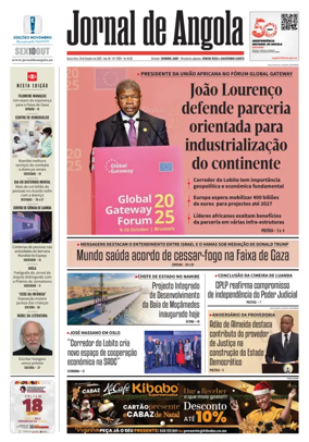 Cover of Jornal de Angola