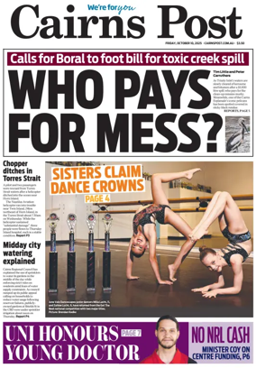 Cover of The Cairns Post