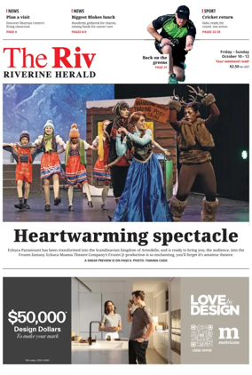 Cover of The Riverine Herald