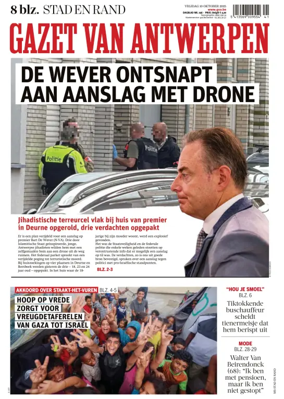 Cover of Gazet van Antwerpen Metropool Stad