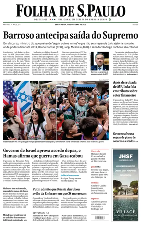 Cover of Folha De S.Paulo