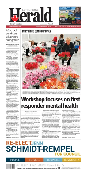 Cover of Lethbridge Herald