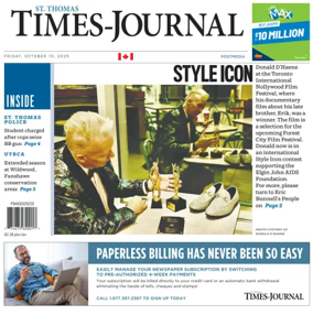 Cover of St. Thomas Times-Journal