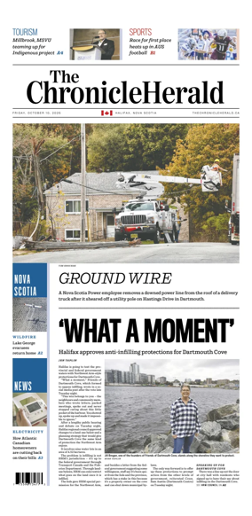 Cover of The Chronicle Herald (Provincial)