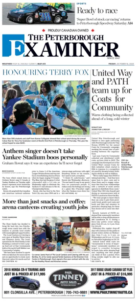 Cover of The Peterborough Examiner