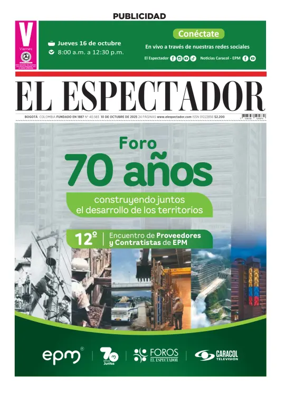Cover of El Espectador
