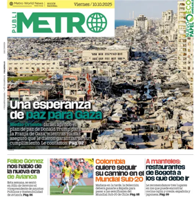 Cover of Publimetro Medellin