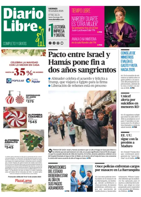 Cover of Diario Libre (Republica Dominicana)