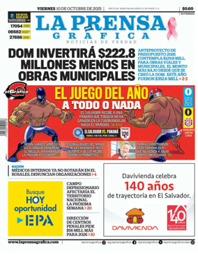 Cover of La Prensa Grafica