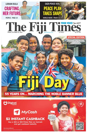 Cover of The Fiji Times