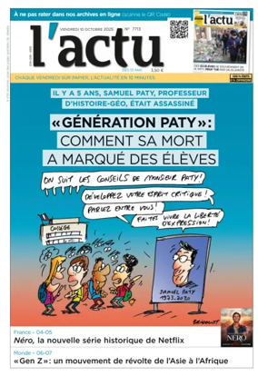 Cover of L'actu