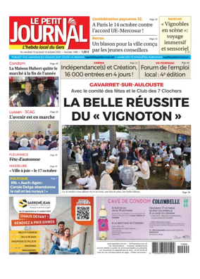 Cover of Le Petit Journal - L'hebdo local du Gers