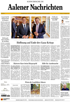 Cover of Aalener Nachrichten